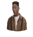 Will Smith Shocked Animated Smiley